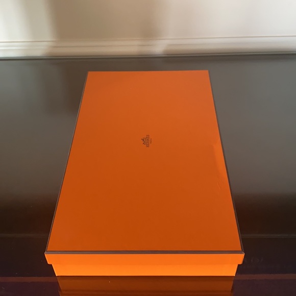 Hermès box with tissue paper ribbon& receipt card - Picture 4 of 4